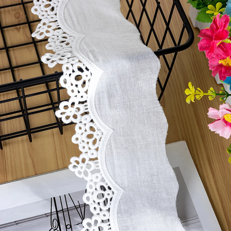 Pizzo Ricamato Con Rose Tessuto Pizzo A Rete Ricamato Con Rose NBEADS - 1 Iarda (94cm Larghezza), Per Abiti Sposa, Fai Da Te, Decorazione Rete Per Moto