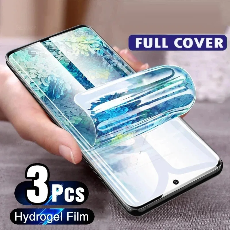 3 Stück Hydrogelfolie für Honor 400 Pro Lite 300 Ultra 200 Displayschutzfolie