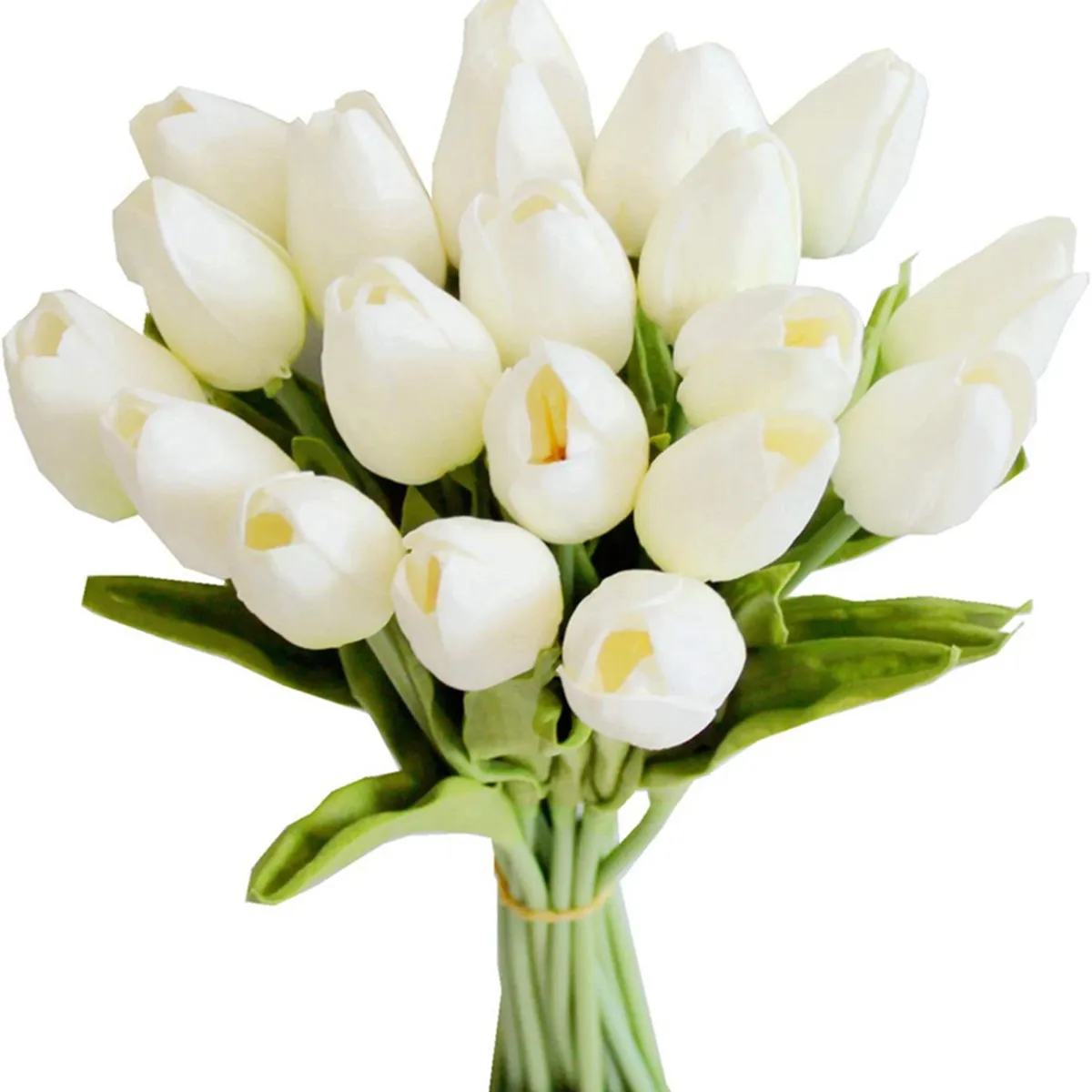 Artificial Flowers Realistic tulip Home decoration Wedding Garden Garland bride Mother's Day Bouquet Diy Gift