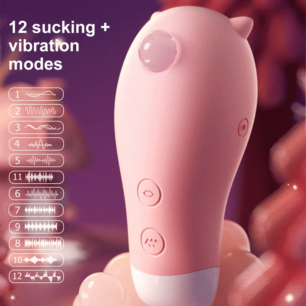 Stimolatore Clitoride Succhia per Donne 20 Velocità Succhia Capezzoli Vibratori Clitorial l Sucker S_voghion.com