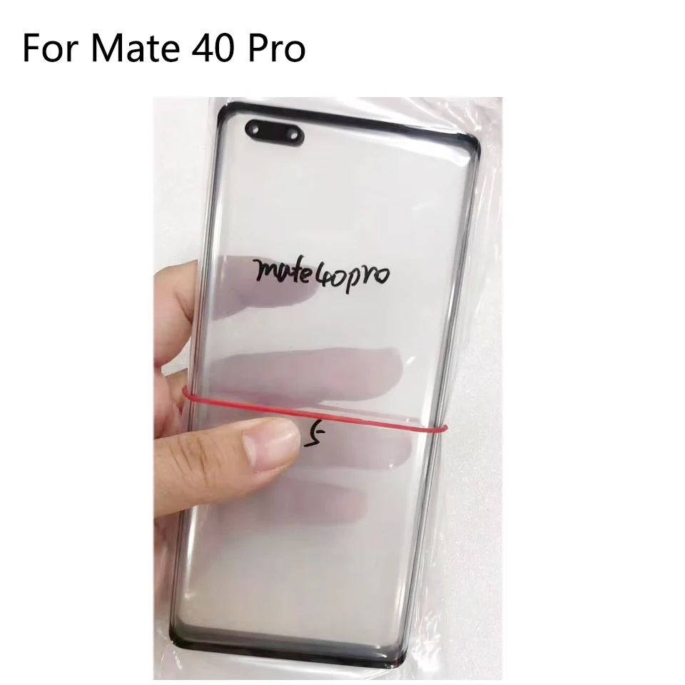 Huawei Mate 40 Pro NOH-NX9 NOH-AN00 터치 스크린 LCD 디스플레이 전면 패널 유리 교체