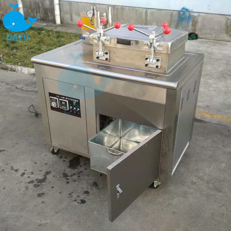 Fryer Pressure Commercial Roast Duck Chicken French Fries Stainless Steel Food Processor Gas And Electric Heated Stove