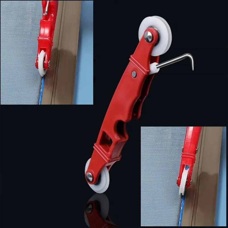 1PC plastic / metal Gauze Wheel Window Install Tool Screen Door Window Installation Hand Spline Roller Rolling Tool Home