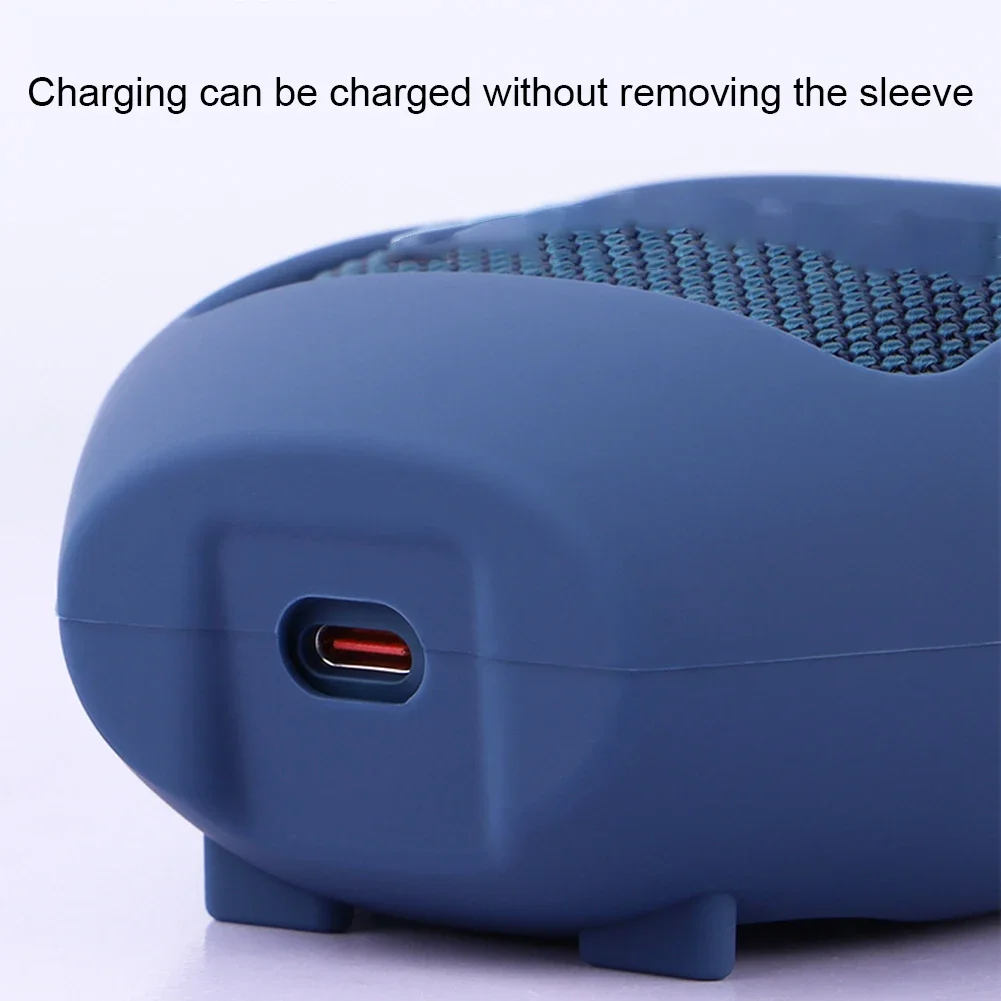 Silicone Cover Case For JBL CLIP5 Portable BT Speaker Protective Skin Shockproof Soft Carrying Case Speaker Shell Accessories