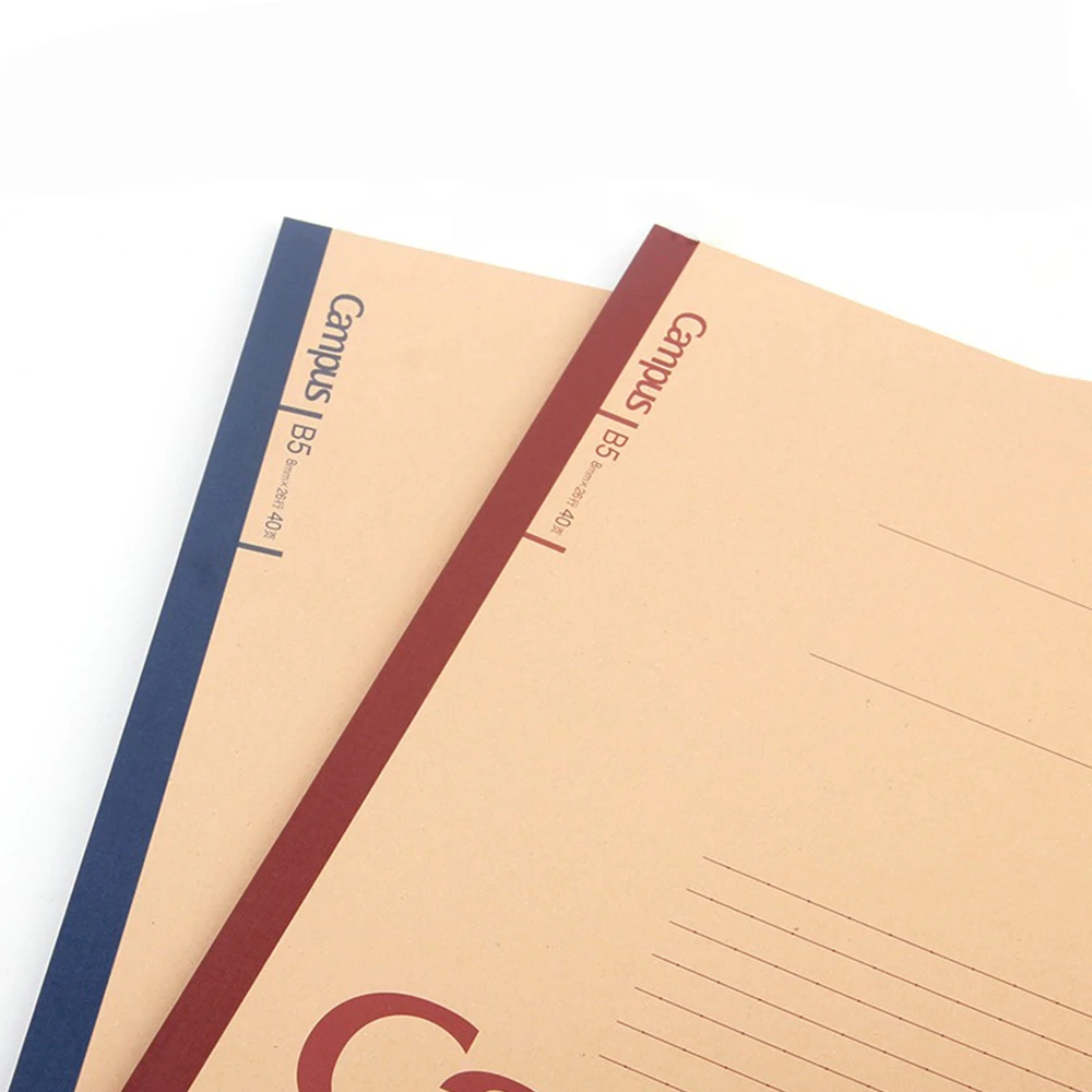 2pcs Japan KOKUYO Notebook Wireless Binding Thickened 80 Pages Campus Horizontal Lines A5/B5 School Office Supplies - 6