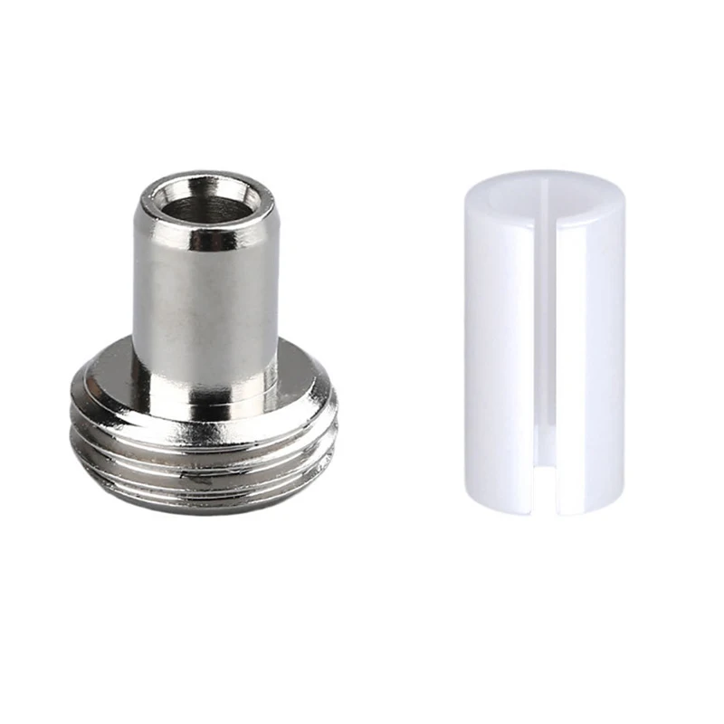 Fiber Optic Adapter New Fiber Optic Visual Fault Locator Ceramic Tube Sleeves Adapter 3pc Ceramic Sleeve Tubes and 3pc Metal Head Connector