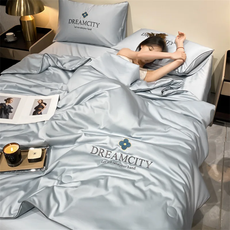 Cooling Blanket for Hot Sleepers Night Sweats Absorbs Summer Cool  Breathable Bedding Summer Quilt (Excluding Pillowcases) - AliExpress