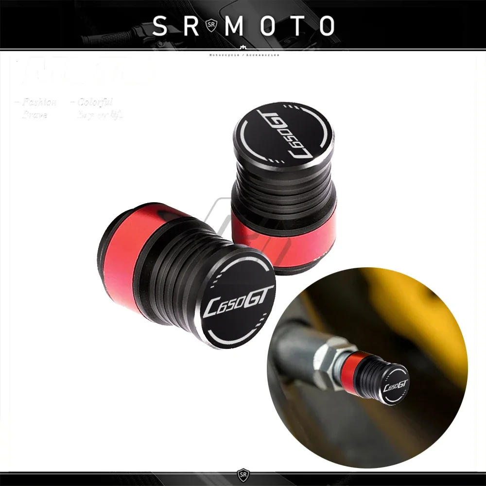 

Motorcycle Vehicle Wheel Tire Valve Stem Caps Case for BMW Motorrad C650GT C650 GT Scooter Rim