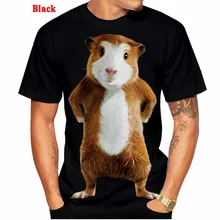 

Fashion 3D Printing Cute Guinea Pig Men/Women Short-sleeved Tops