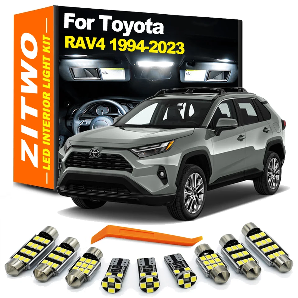 BMT Xms LED Binnenverlichting Set Voor Toyota RAV4 2006-2023 - Complete Upgrade