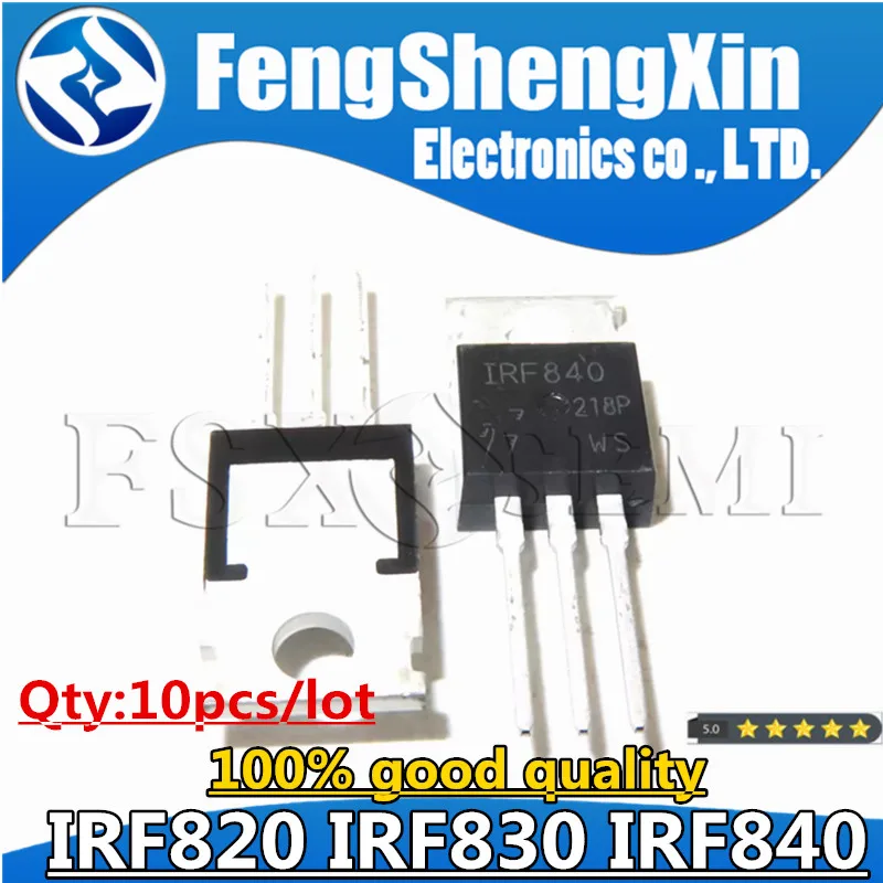 

10pcs IRF830 TO-220 IRF830PBF IRF820 IRF840 TO220 Power MOSFET