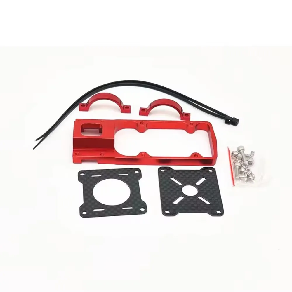 Assemblage du kit cadre drone FPV : tubes carbone et supports moteur aluminium prêts à monter