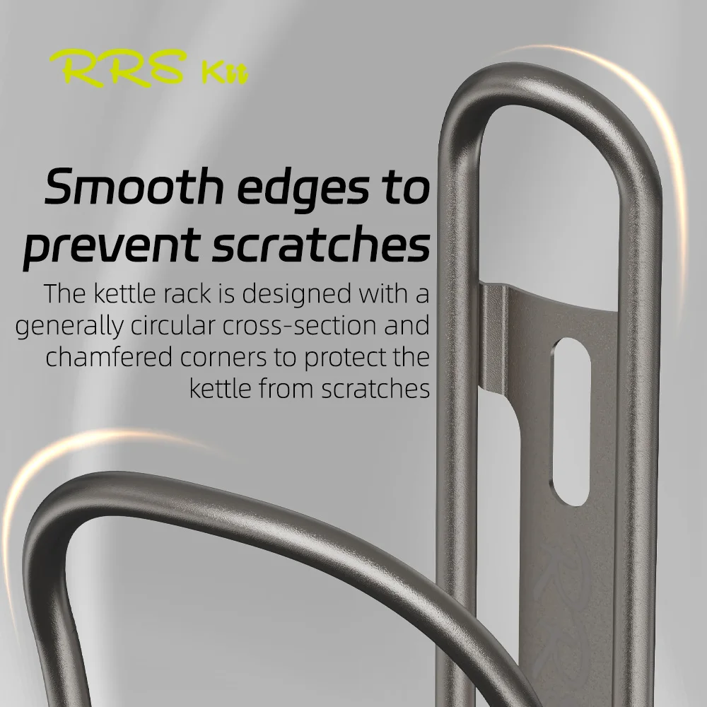 Bicycle Water Bottle Cage Titanium Alloy Anti-Rust Holder Bike Kettle Rack Lightweight Cycling Bottle Bracket 10/30/50Pcs