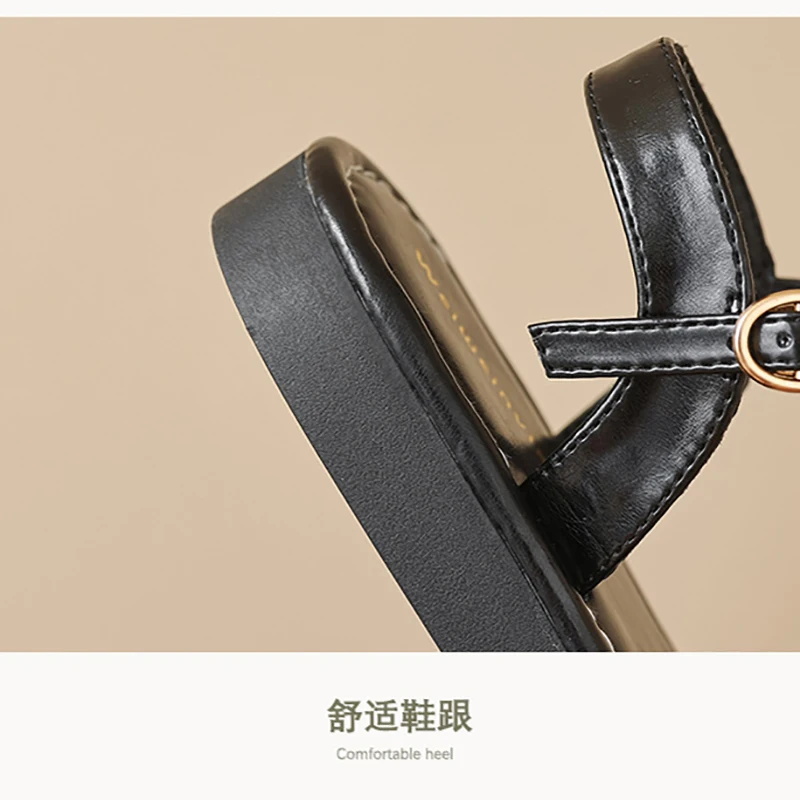 Summer Women's Outdoor Roman Style Fashion Leather Casual Flat Sandals 41-43 women sandals,women flats