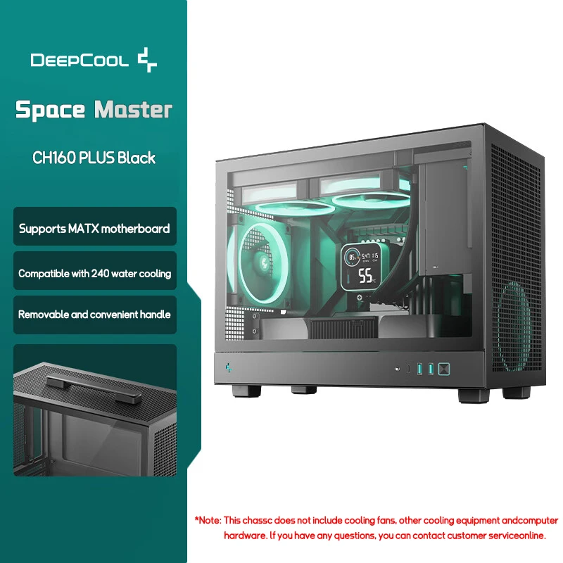 DEEP COOL CH160 PLUS　mATX対 PC ケース CH160 PLUS - DeepCool