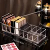 8-grid nail art storage box, cosmetics storage box, dormitory desktop organization, lipstick jewelry box, divided into compartme 4
