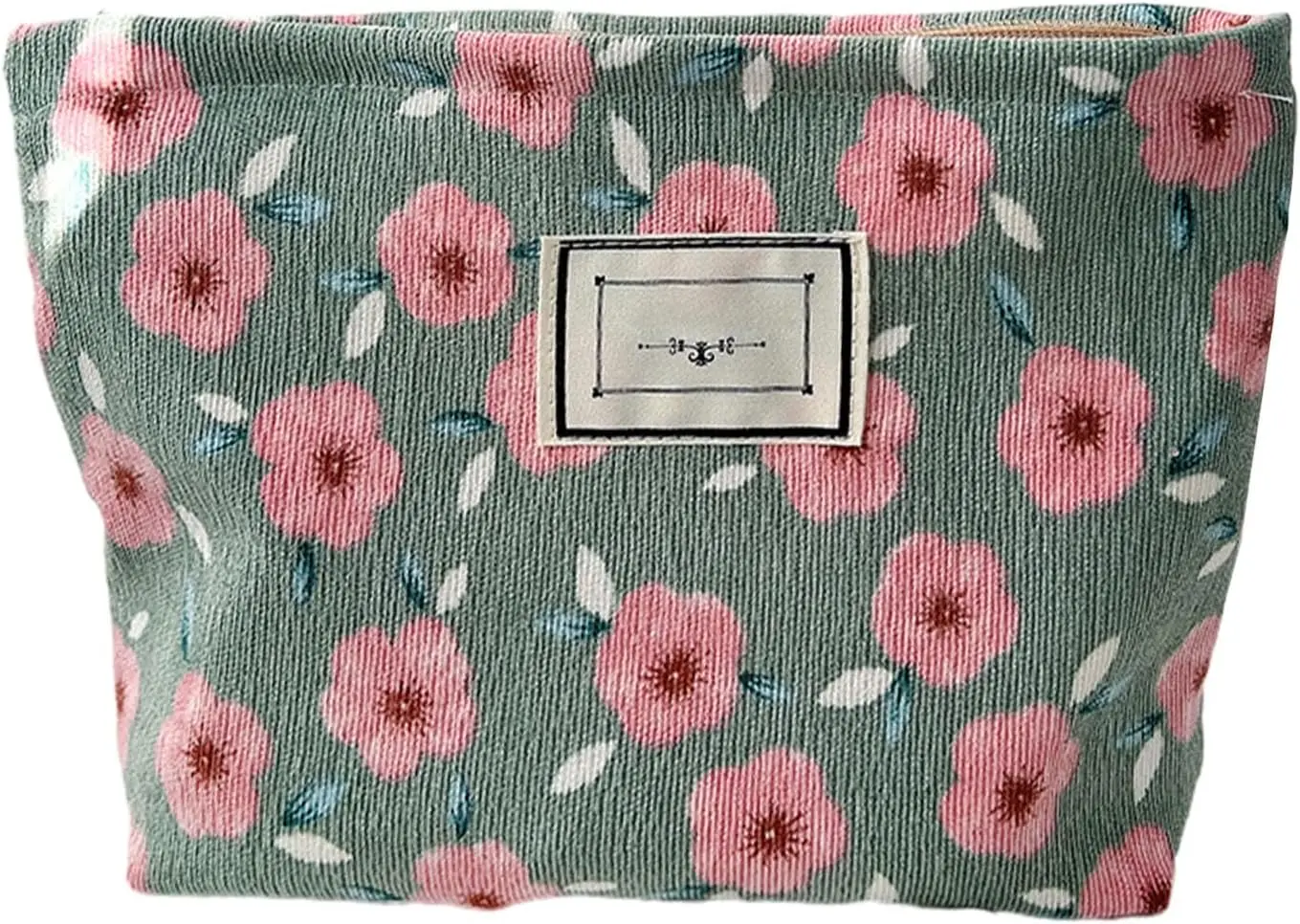 

Вельветовая косметичка с вышивкой, сумка-клатч, большой органайзер для макияжа, сумки, портативная Корейская косметичка, Женские аксессуары для хранения