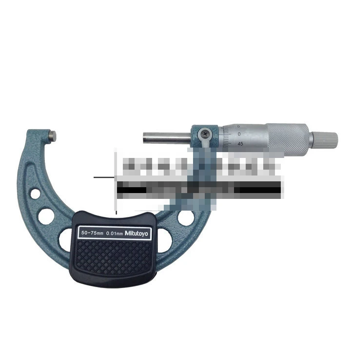 

Japan Mitutoyo outer diameter micrometer 50-75MM 0.01MM micrometer 103-139 spiral micrometer