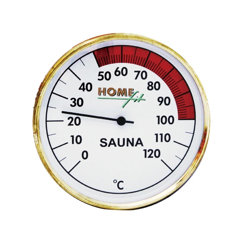 Indoor Thermometer With Diameter 100mm/1inch Metal Dial Sauna