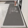 Mat for Kitchen Pvc Waterproof Carpet Anti-slip Home Decoration Area Rug Leather Entrance Doormat Alfombra De Cocina 주방 깔개 1