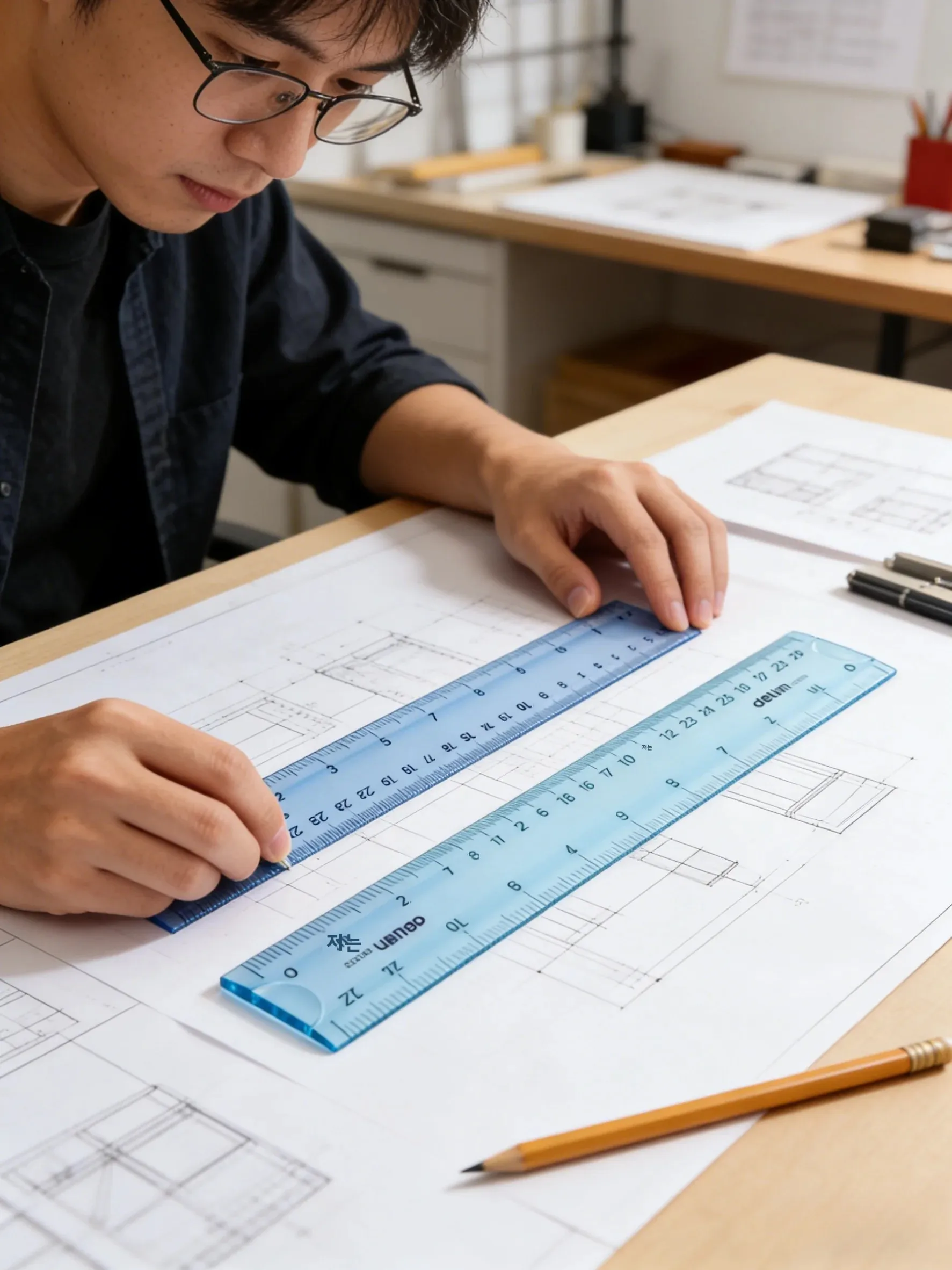 6209 플렉시블 자 30cm 부드럽게 구부릴 수 있는 직선 자 귀엽고 다채로운 깨지지 않는 자 학생용 학교 용품