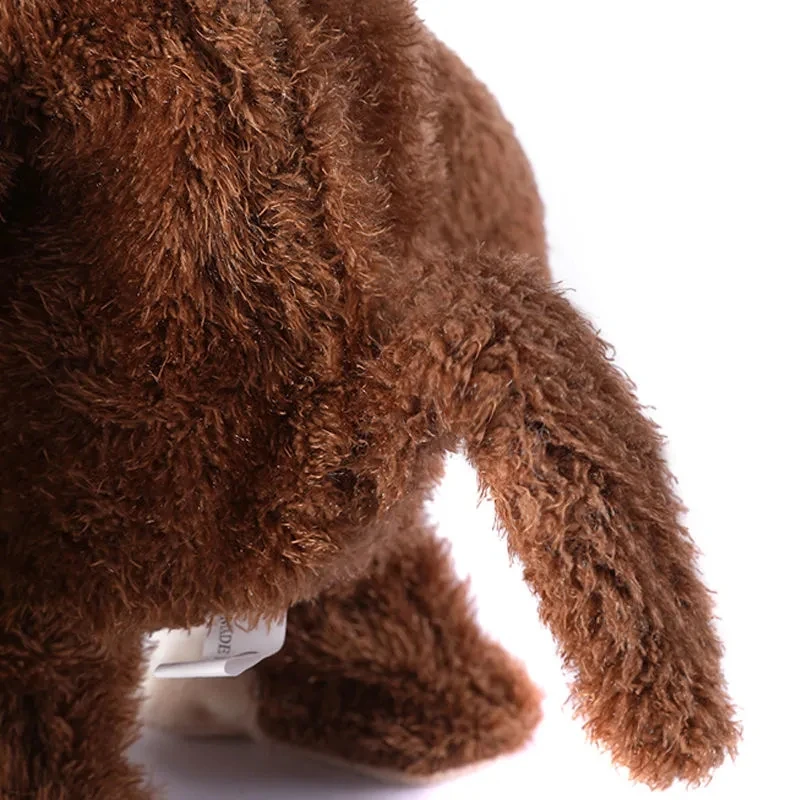Electric Plush Toys Orangutan Monkey Doll Dont Touch My Food Kids Birthday Creative Gifts Stuffed Dolls for Kids