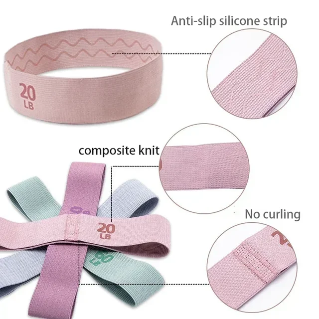 Bandas Elasticas Fitness Butt Training Tape Gym Resistance Bands Workout Equipments Strength Training Elastic Yoga Band 3