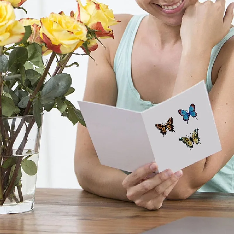 1Sheet Butterfly Rubber Stamp Swallowtail Butterflies Clear Transparent Vintage Silicone Seals Stamp for Journaling Card Making clear stamps clear rubber stamps