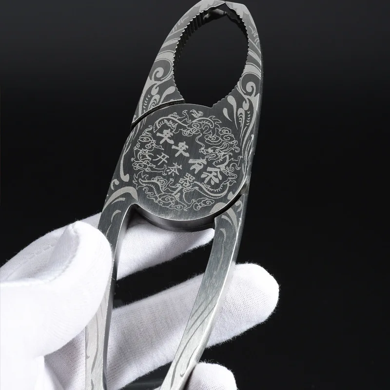 Pu 'er Tea Stainless Steel Tea Tongs Black Brick Tuo Opener Ceremony Accessories