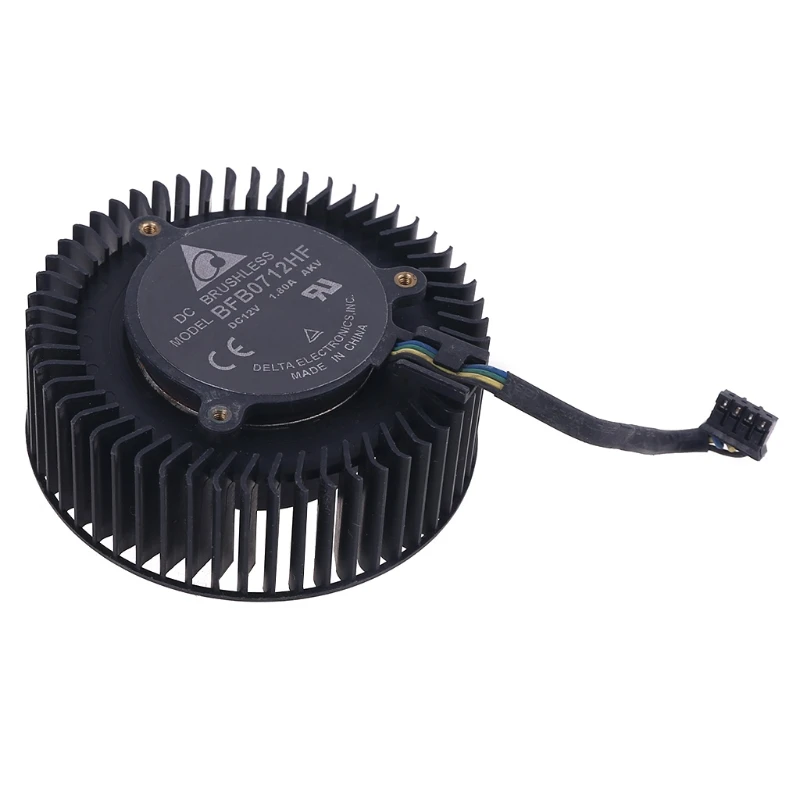 GTX980 980Ti용 BFB0712HF 65mm 12V 1.8A 4핀 그래픽 카드 냉각 팬