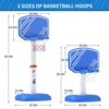 Garden Pool Basketball Hoop Toddler Basketball Hoop Indoor & Outdoor Toy with Adjustable Height,Basketball Games for Boys Girls 2