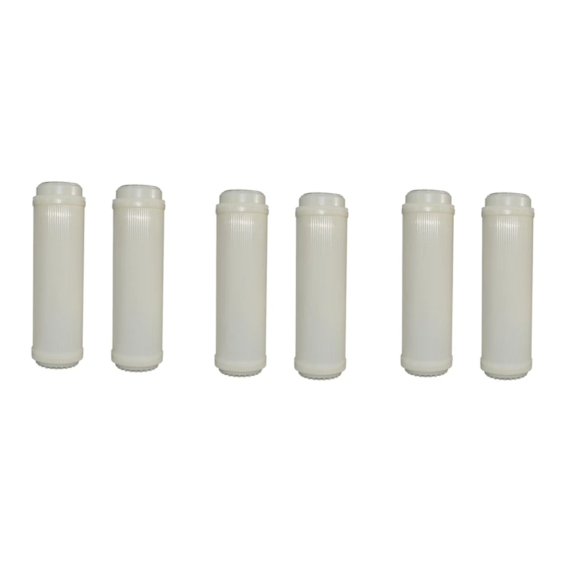 

6PCS 10 Inch Flat Type UF Hollow Fiber Ultrafiltration Membranes Filter 0.01 Micrometre High Flow Membrane UF Dry