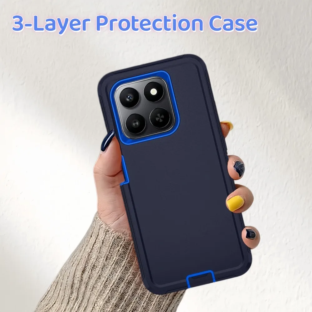 Ultimate Armor Shockproof Case with 3-Layer Protection - Premium Smartphone Cover