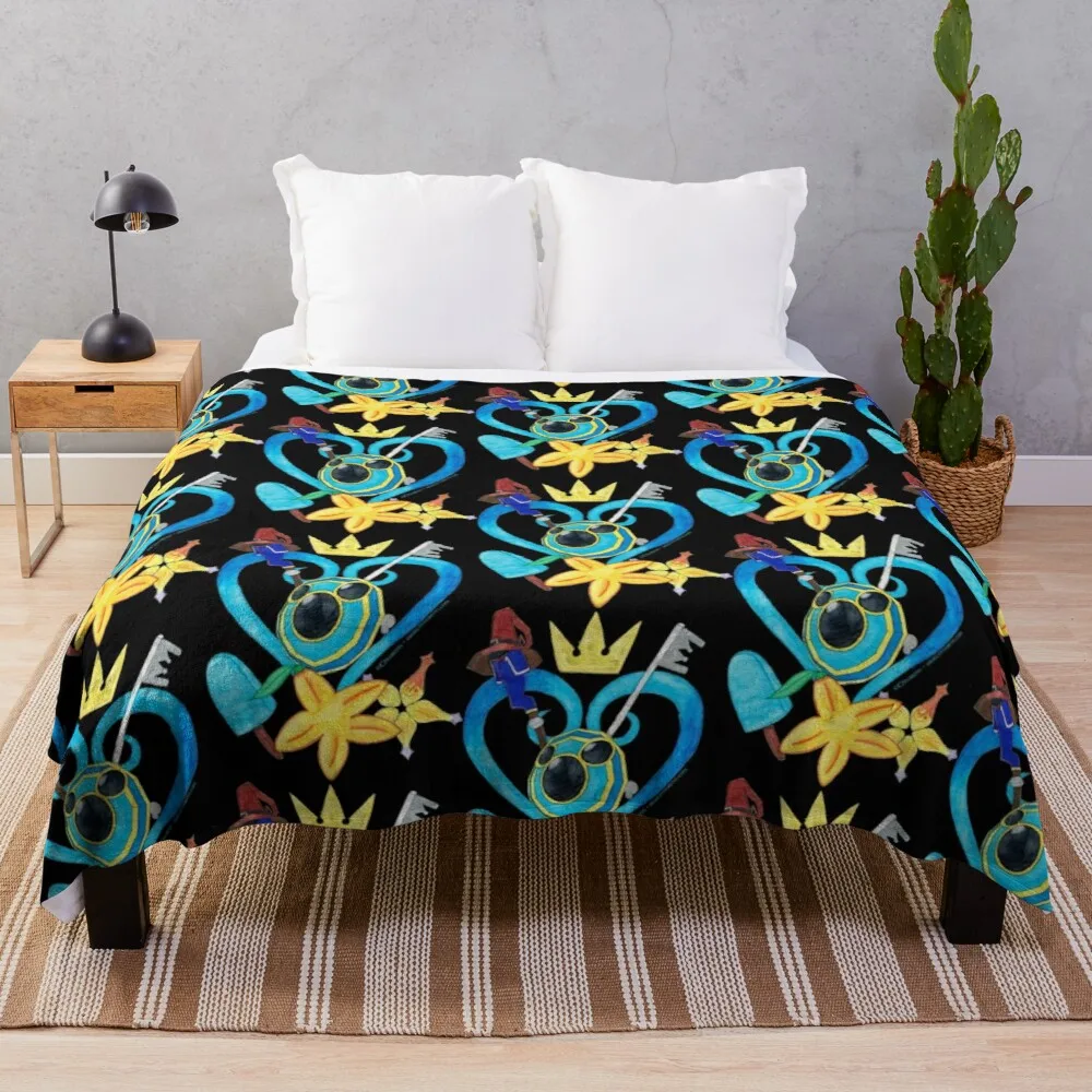 

Kingdom Hearts Throw Blanket Personalized Gift