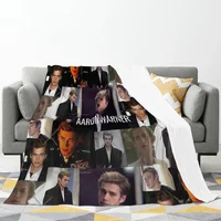 aaron warner; shatter me book Medium Blanket Soft comforter sets throw for Couch Warm Flannel Blankets Bedroom Décor 2