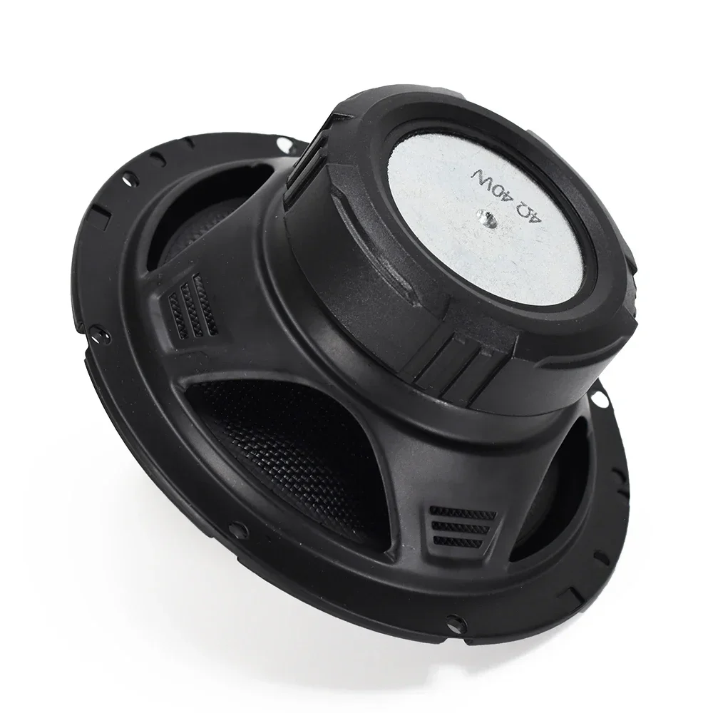 Creadvent 6.5 Inch Midrange Bass Speaker 4/8ohm 30/40W Braided Sound Cone Woofer DIY Home Theater HiFi Audio Bullet Loudspeaker