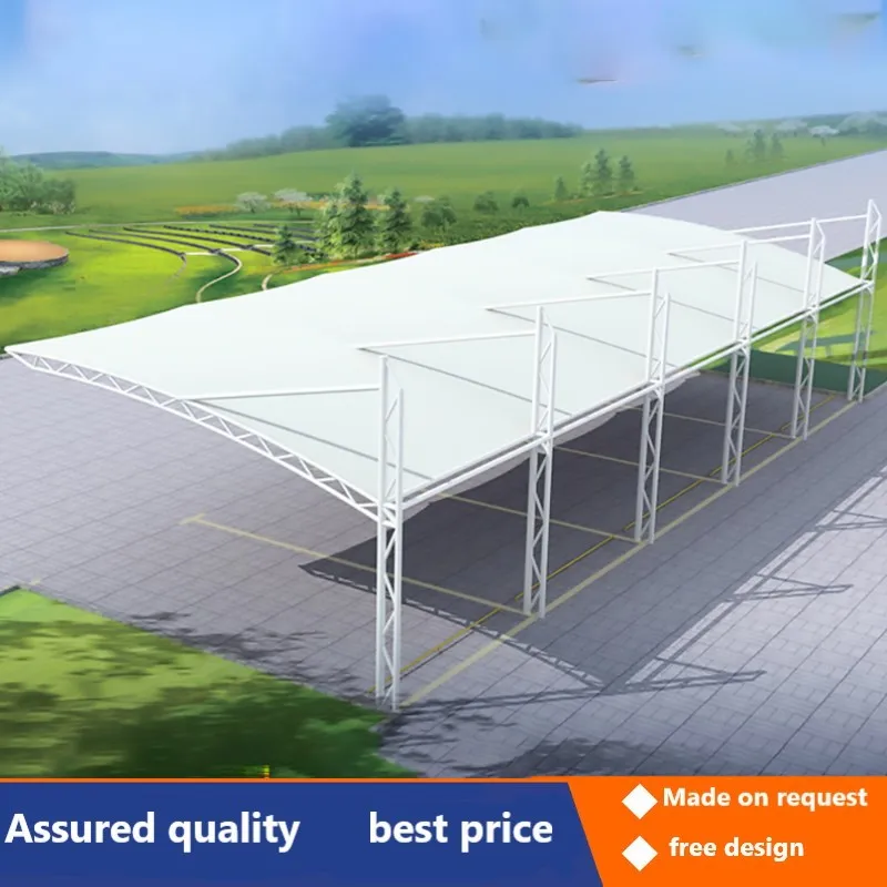 Processing membrane structure carport parking shed car awning electric carport film