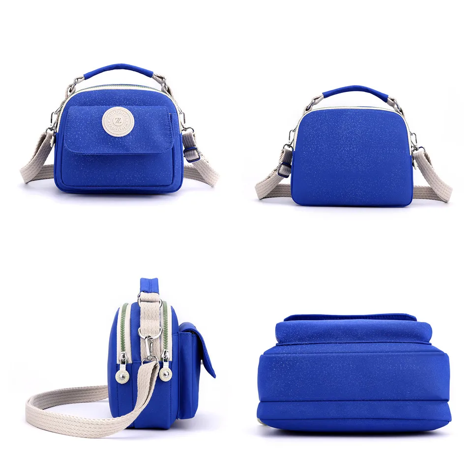 Women Handbags Zipper Shoulder Bag Female Tote Female Nylon Messenger Bags Crossbody Shoulder Bag