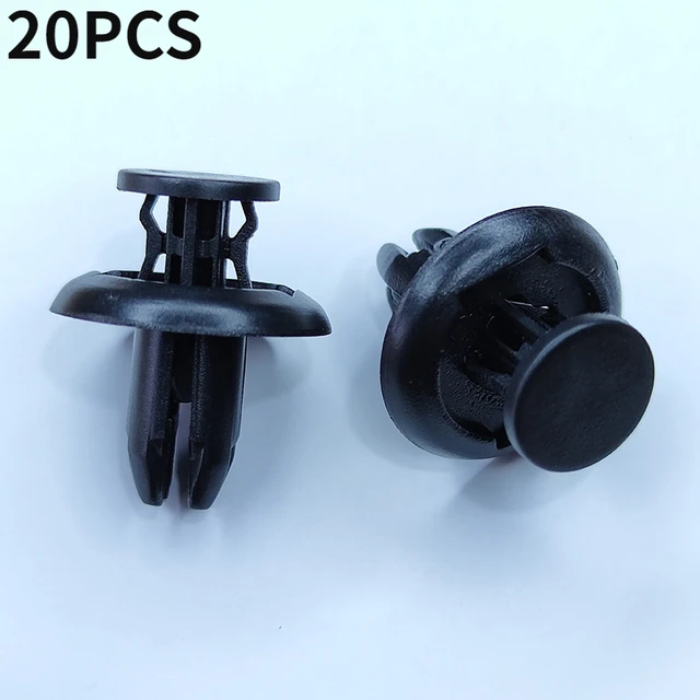 40/20pcs Fender Rear Bumper Clip Moulding Trim Clips For Mazda B45a56