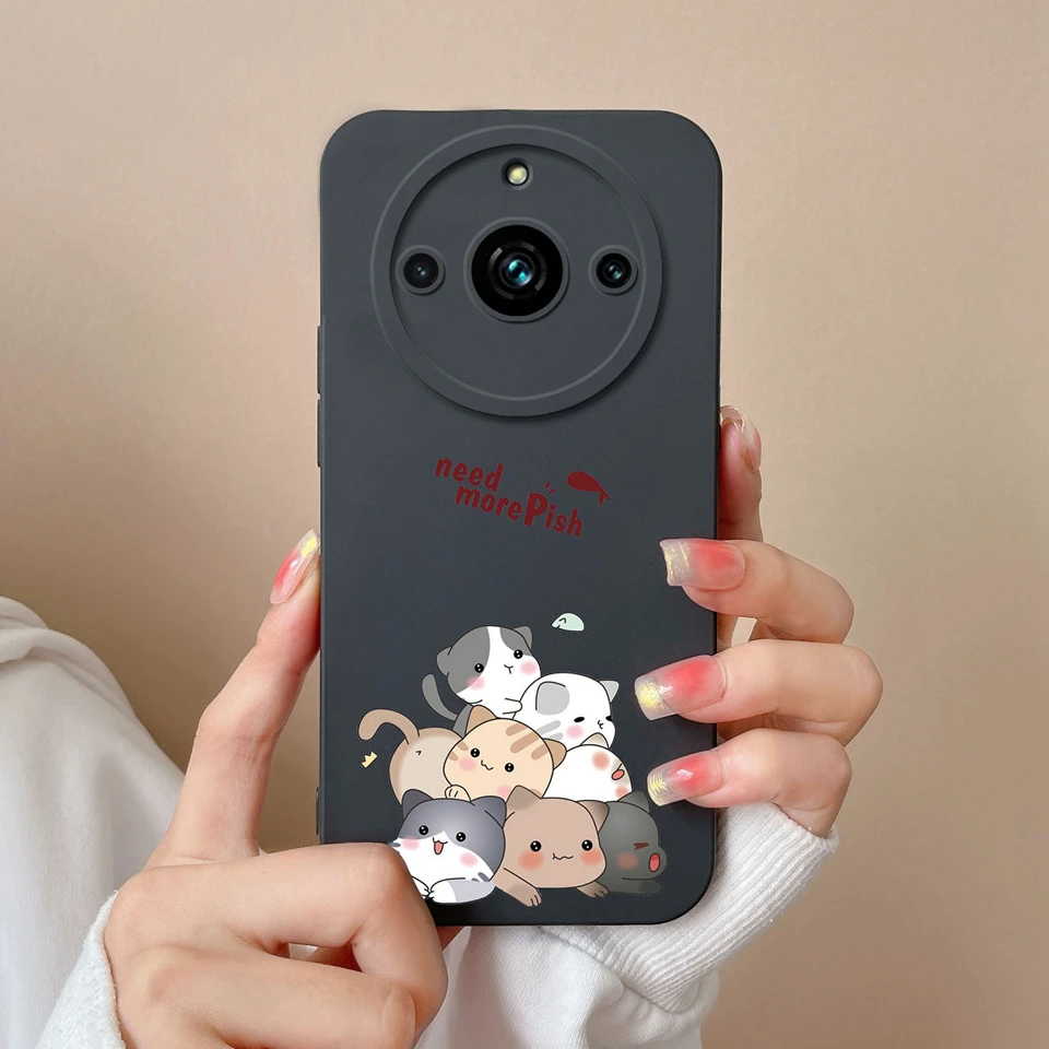 Cute Cactus Astronaut Soft Silicone Shockproof Case - Drop-Resistant