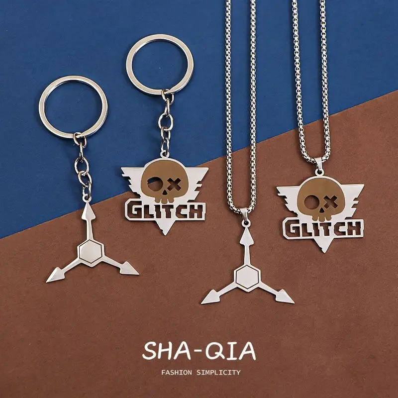 Murder Drones Necklace for Women Skull Necklaces Female Absolute