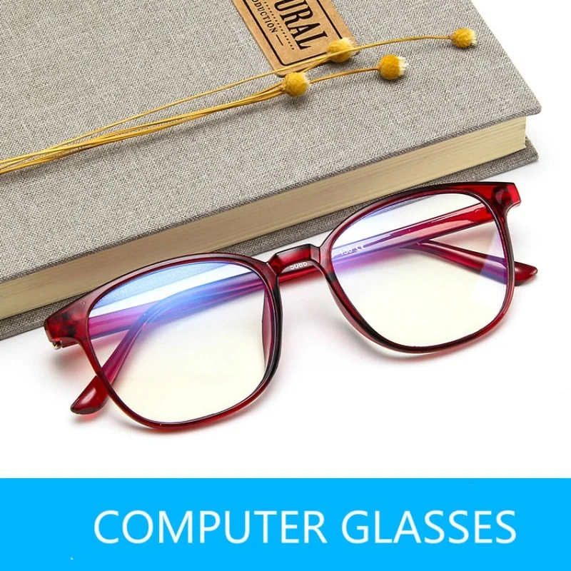 

2019 Transparent Computer Glasses Women Men Spectacle Frame Anti Blue Ray Clear Lens Fashion Eyeglasses Oculos