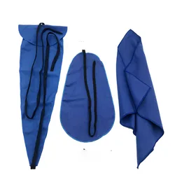 The saxophone cleaning cloth is suitable for the sax neck / inner cavity / surface microfiber material strong water absorption