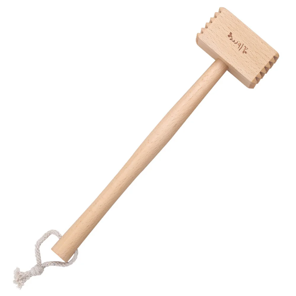Meat Tenderizer Meat Hammer Wood Meat Tenderizer Mallet Kitchen Cooking Utensils
