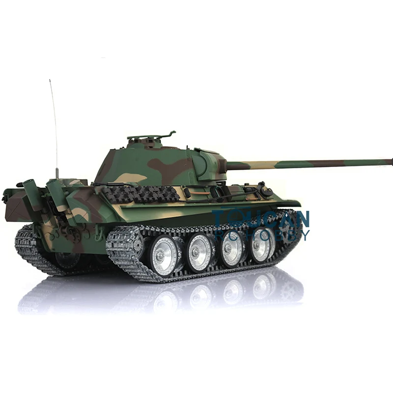 HENG LONG 1/16 RTR RC Tank 3879 7.0 Customized Panther G Metal Tracks Wheels TH17491-SMT4 3