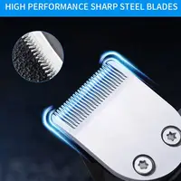 WAIKIL New Men's Barber Professional Electric Barber Silent High Power USB Charging Cordless Hair Trimmer Styling Tool 2