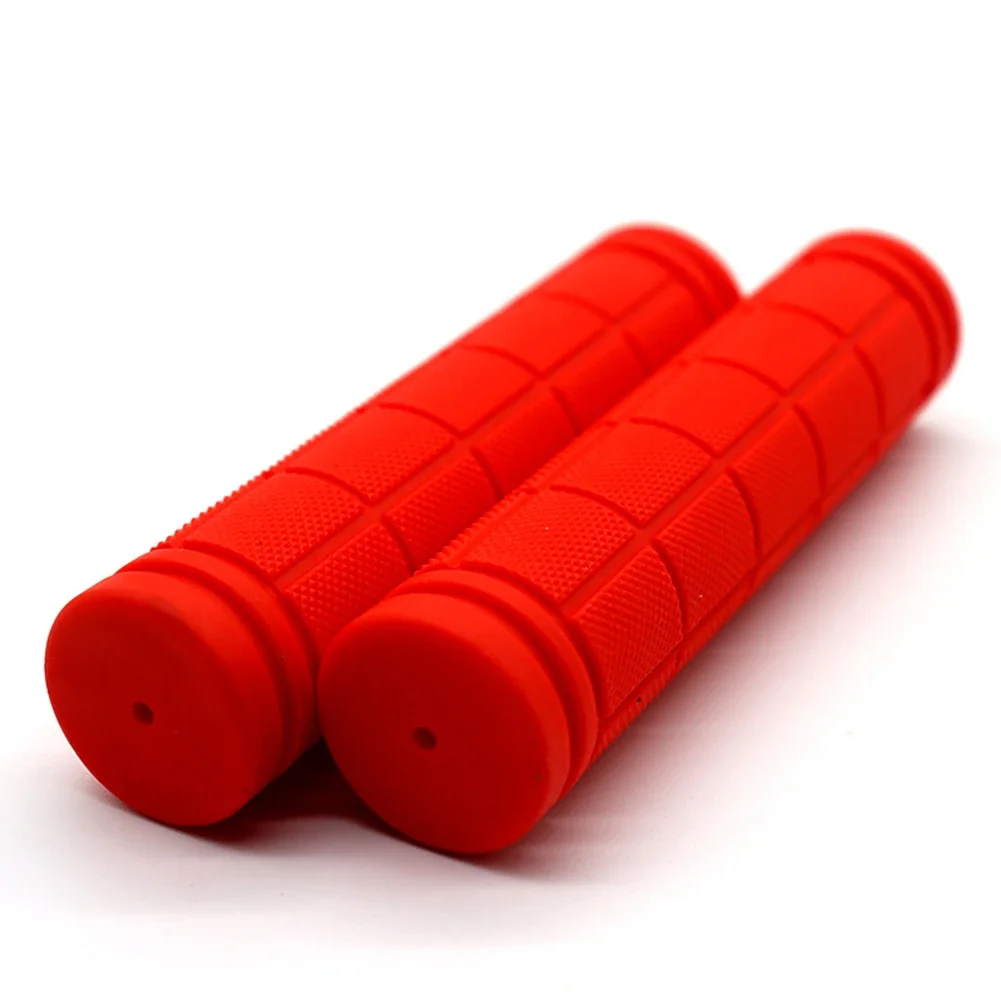 2PCS Bike Handle Handlebar 22mm Anti Slip Rubber Grip Accessories For Sport Bikes Motorcycle Accessories bicycle handlebar grips,bicycle accessories,bicycle handlebar