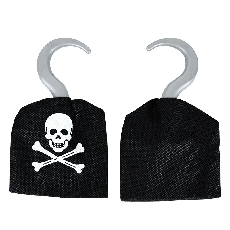 Pirate Theme Toy Children Pirate Patch With Skull Dress Up Prop Pirate Toy  Set For Halloween Theme Party Decorations