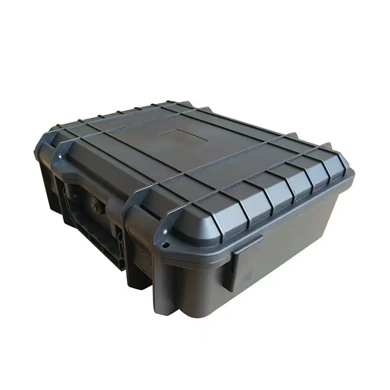 Protective Hard Case,Portable Rectangular Outdoor Toolbox,Photography Storage box,Durable Plastic Tool Case With Secure Latches 2