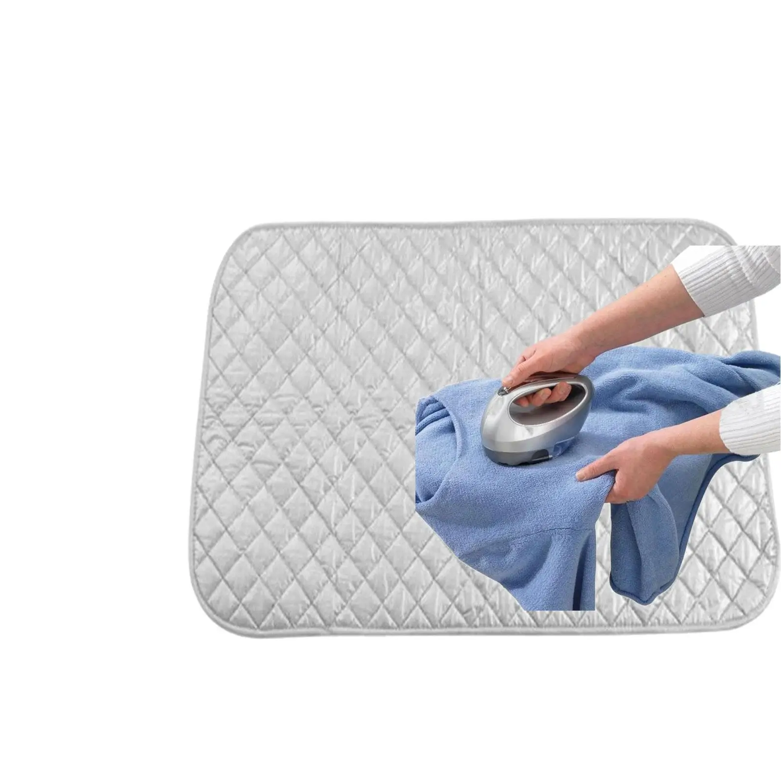 Ironing Blanket Thick Travel Iron Mat Ironing Pad Mat Quilted Ironing Board Cover Iron Board Alternative Cover for Table Top